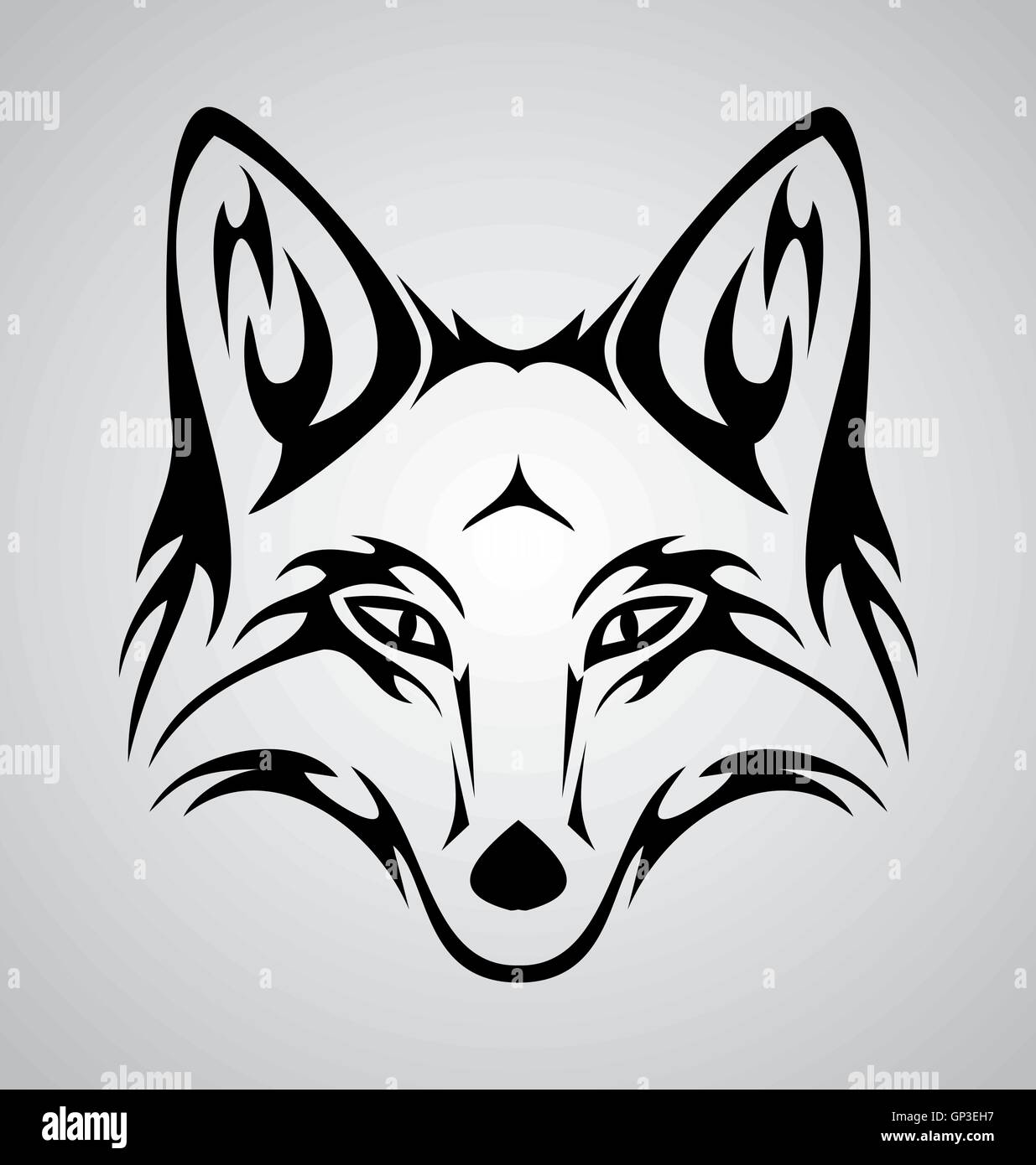 Fox Tattoo Stock Vector Image & Art - Alamy 1390_x_1235_jpg
