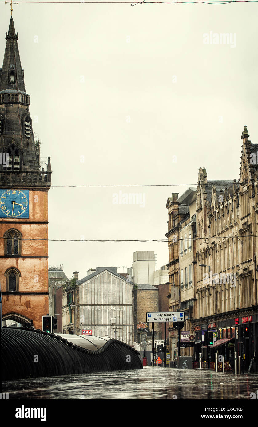 Glasgow Clock Tower High Resolution Stock Photography and Images Alamy