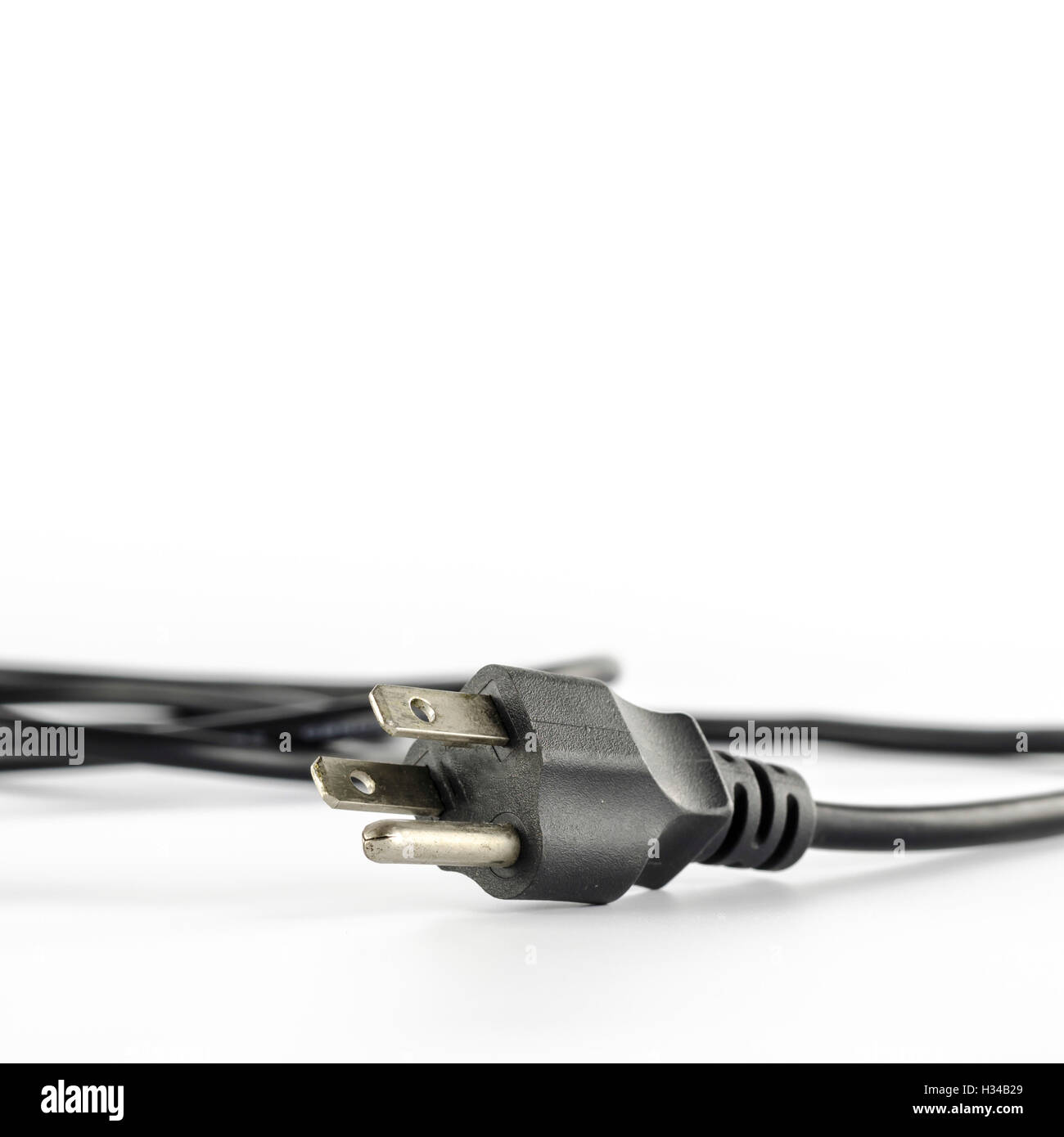 computer power plug cable Stock Photo Alamy