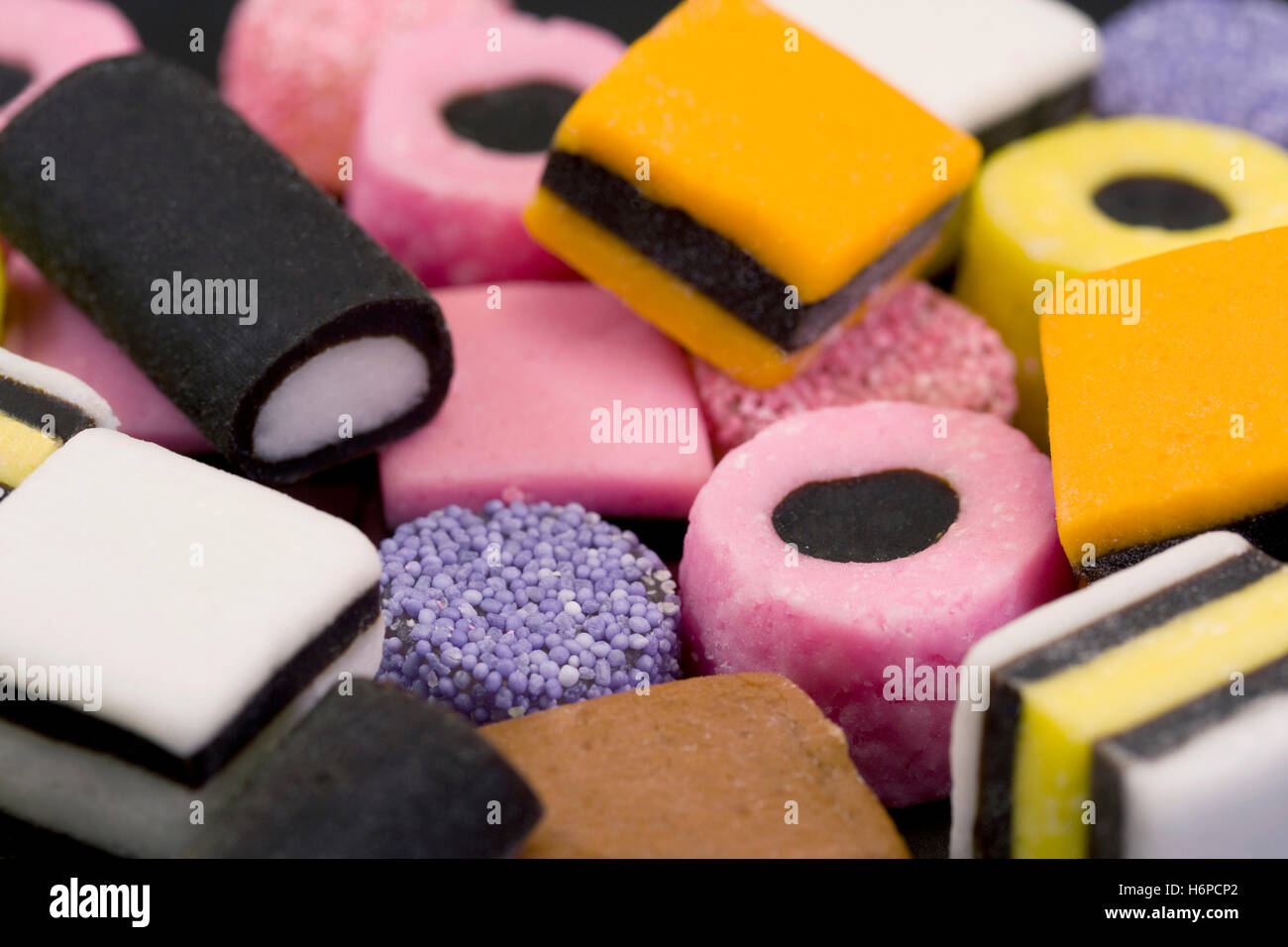 Liquorice allsorts blue hires stock photography and images Alamy