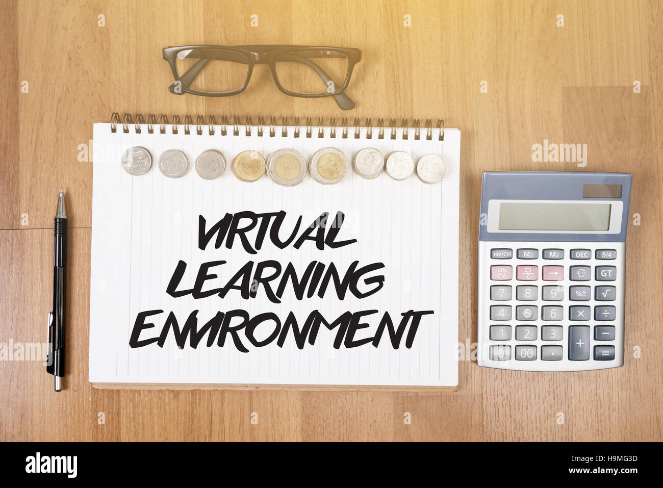VIRTUAL LEARNING ENVIRONMENT Stock Photo Alamy