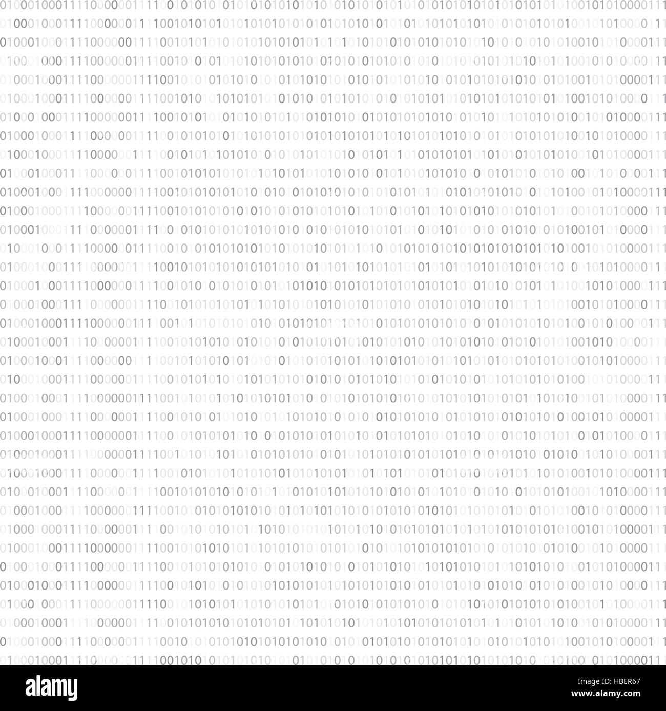 Binary Code, Algorithm binary, data code, encryption and encoding, row matrix, vector