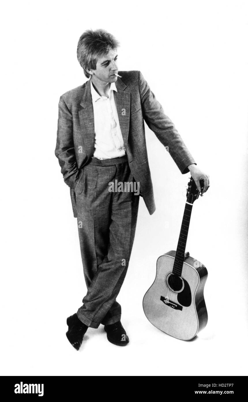 Nick Lowe, ca. 1990s Stock Photo Alamy