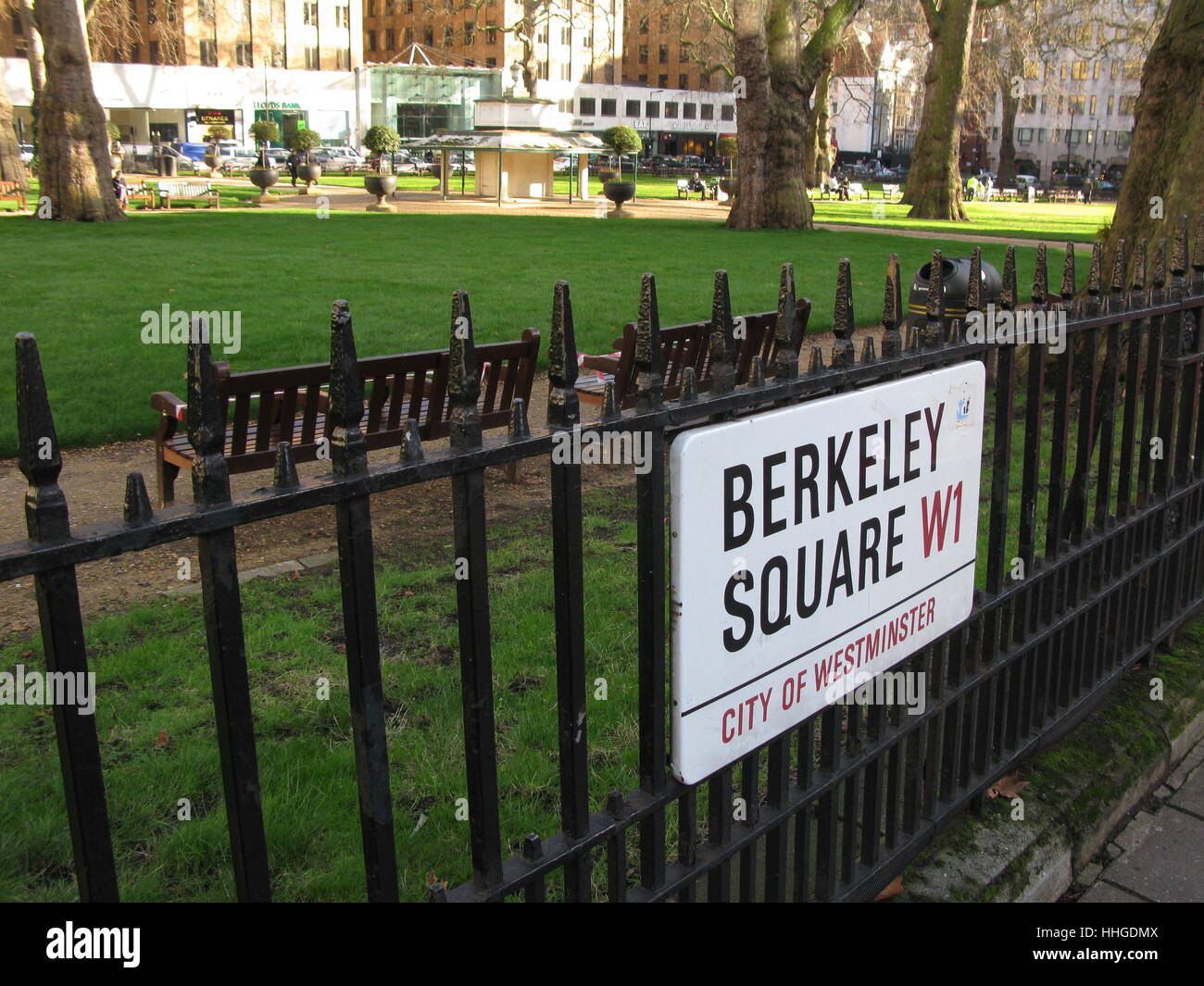 Berkeley Square, London Stock Photo Alamy