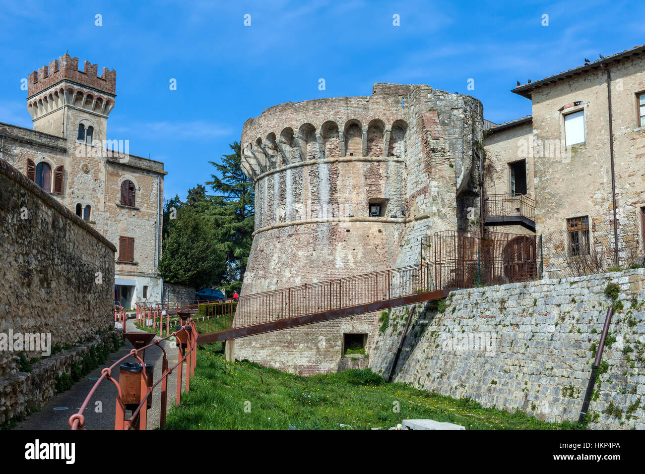 Colle Di Val D'Elsa Italy Stock Photo Alamy