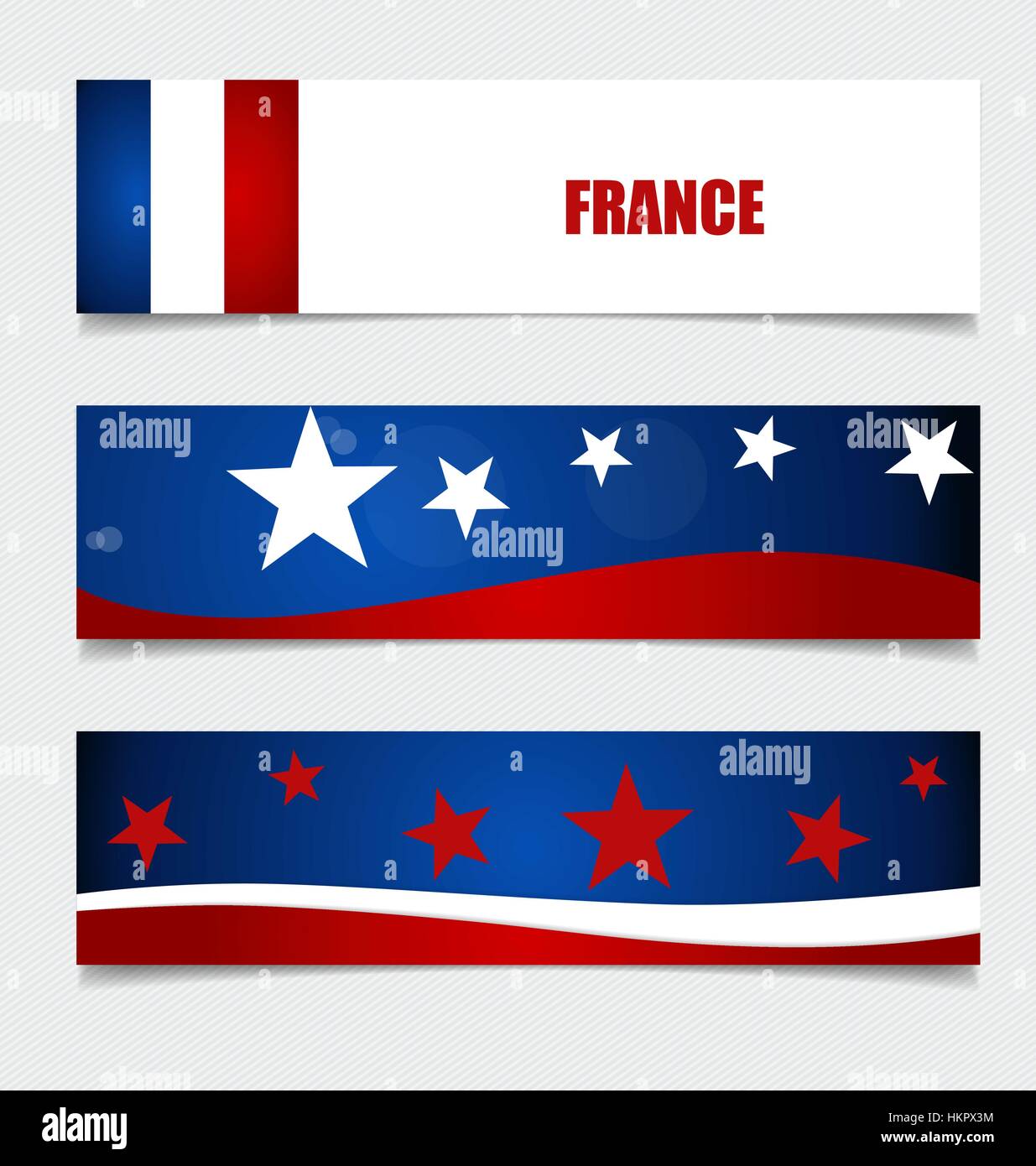 France, Flags concept design. Vector illustration Stock Vector Image