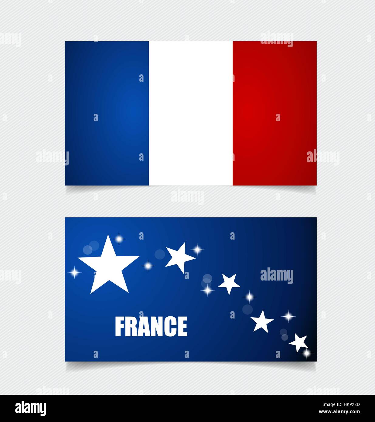 France, Flags concept design. Vector illustration Stock Vector Image