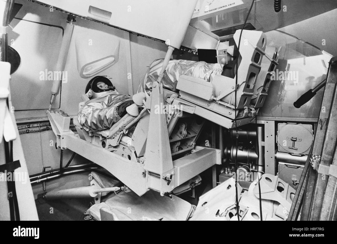 Inside Apollo Spacecraft Stock Photo Alamy