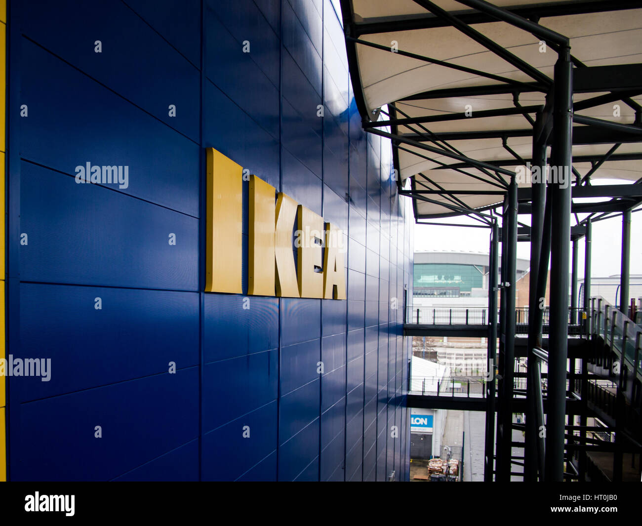 Ikea store and sign Stock Photo Alamy