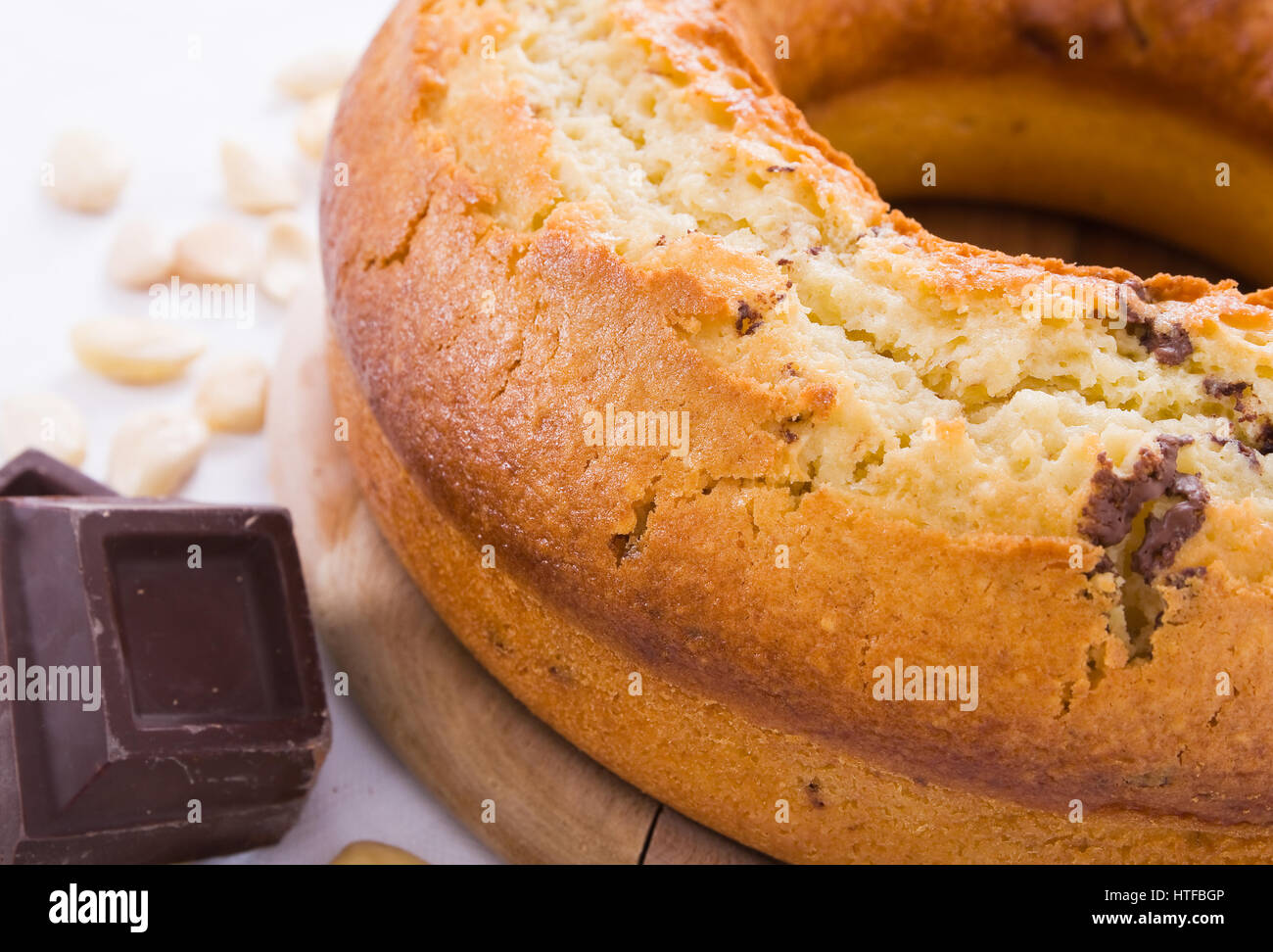 Ringshaped cake Stock Photo Alamy