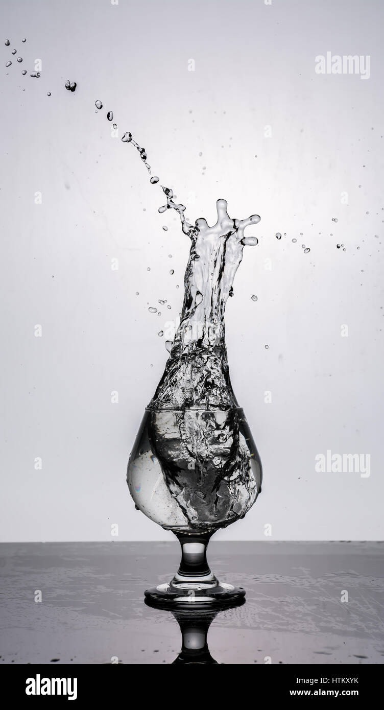 Water Splash Effect Stock Photo Alamy