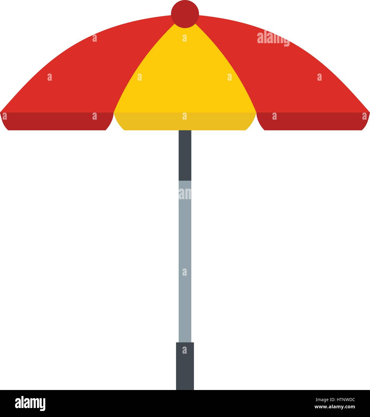 Colourful beach umbrella Stock Vector Images Alamy