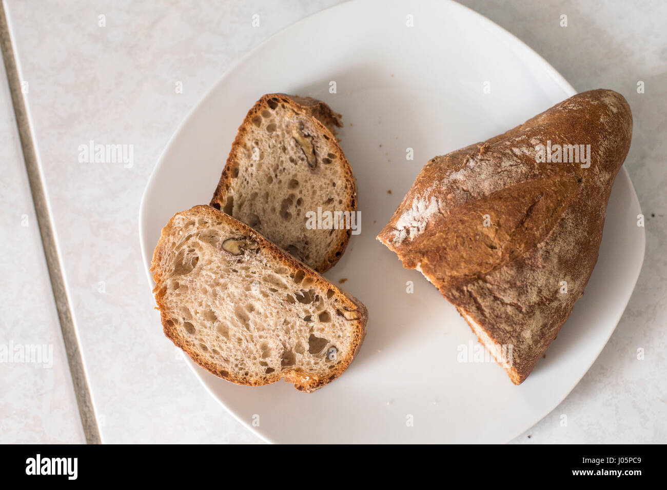 bread with nuts Stock Photo Alamy