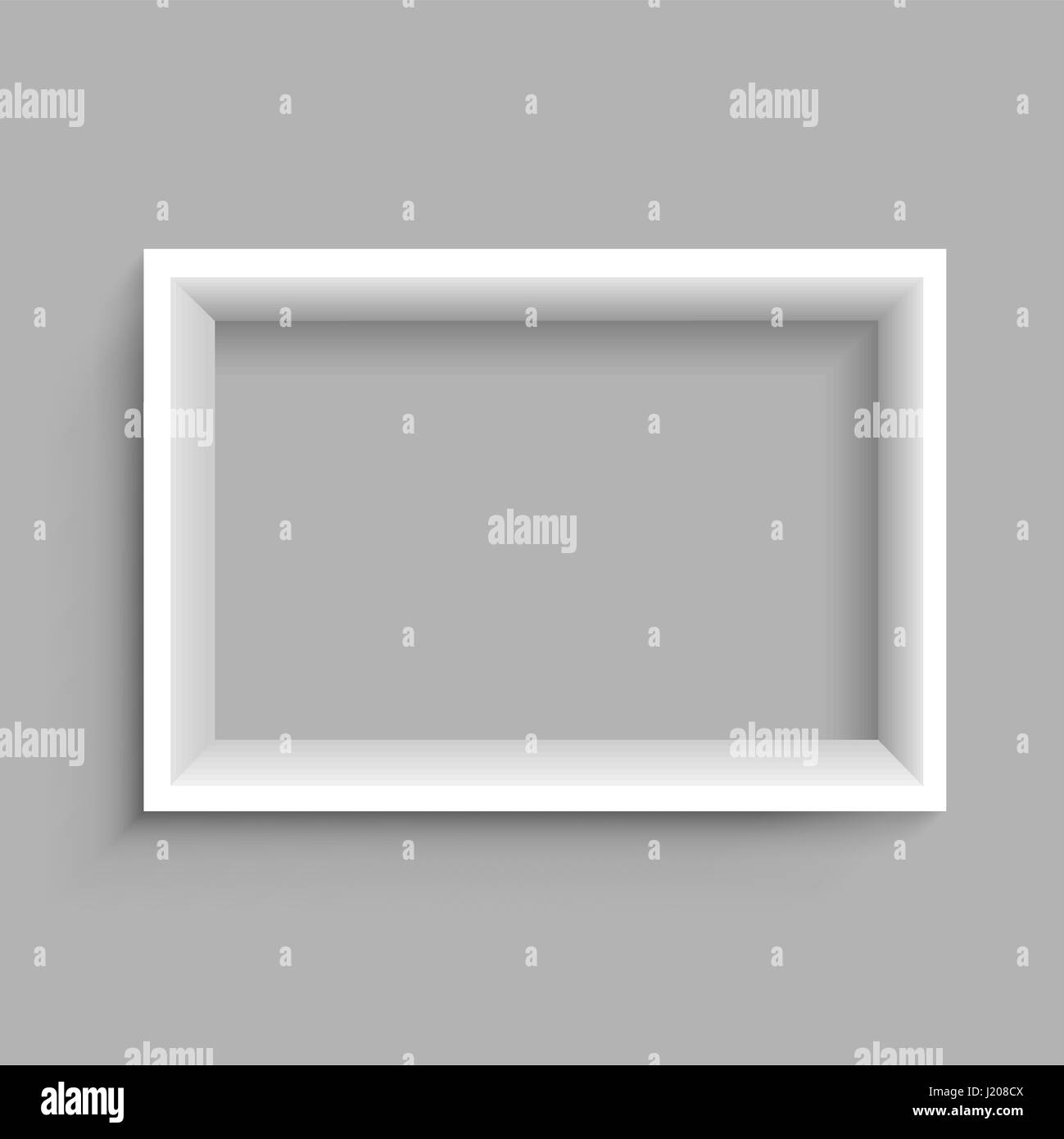 Rectangular vertical white shelf Stock Vector Image & Art Alamy