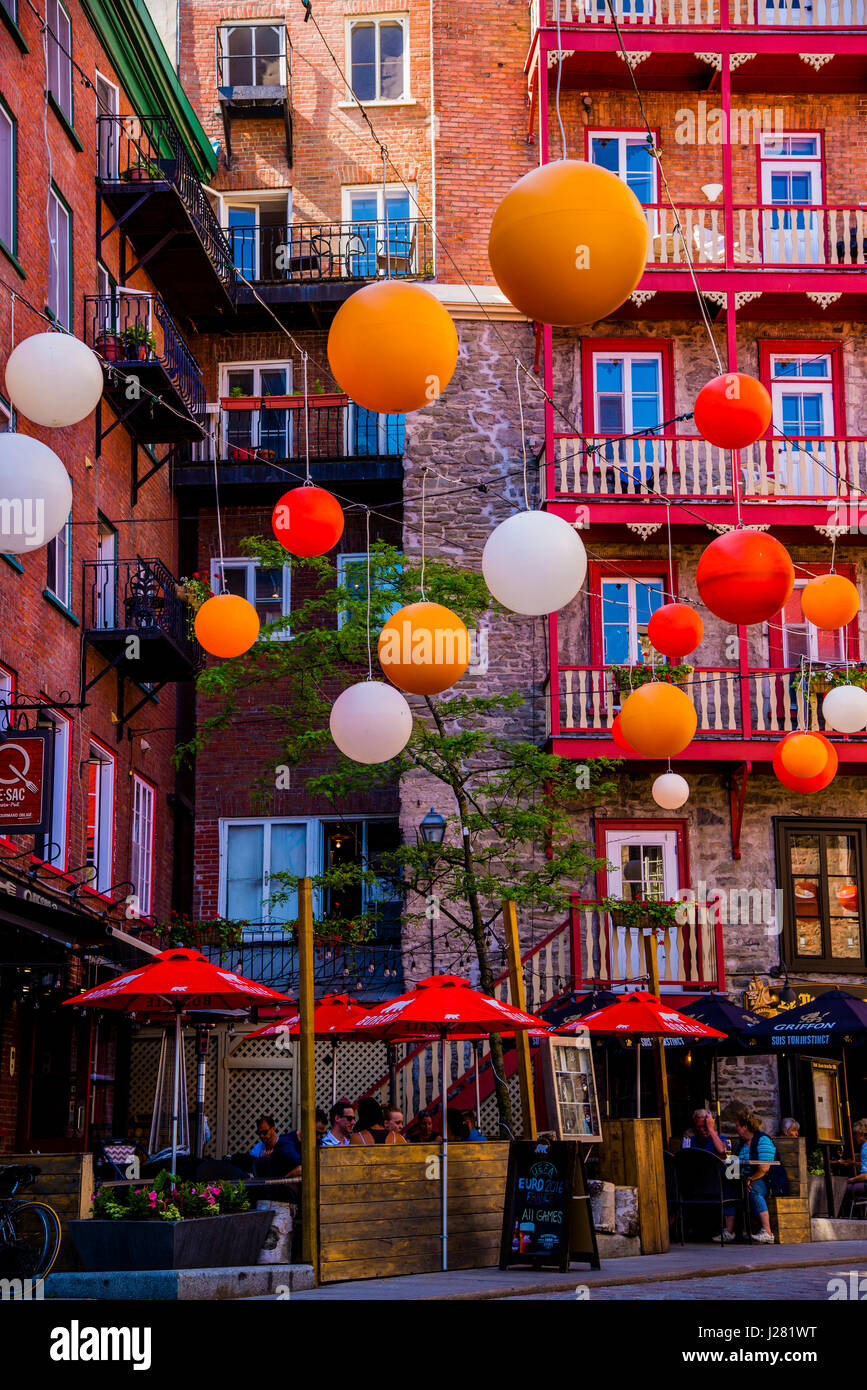 Champlain street shopping quebec hires stock photography and images