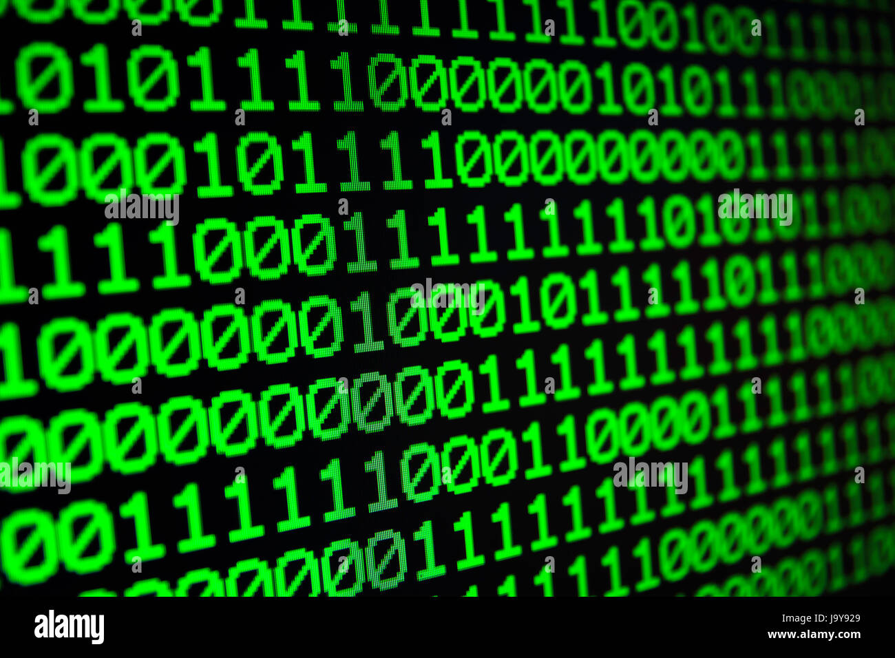 Binary matrix computer data code seamless background. Binary code for