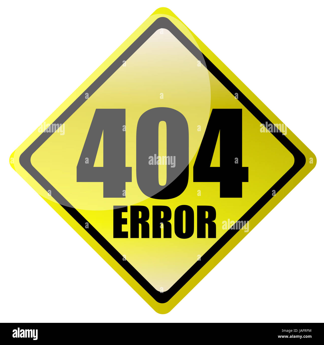 Rhombus security yellow sign hires stock photography and images Alamy