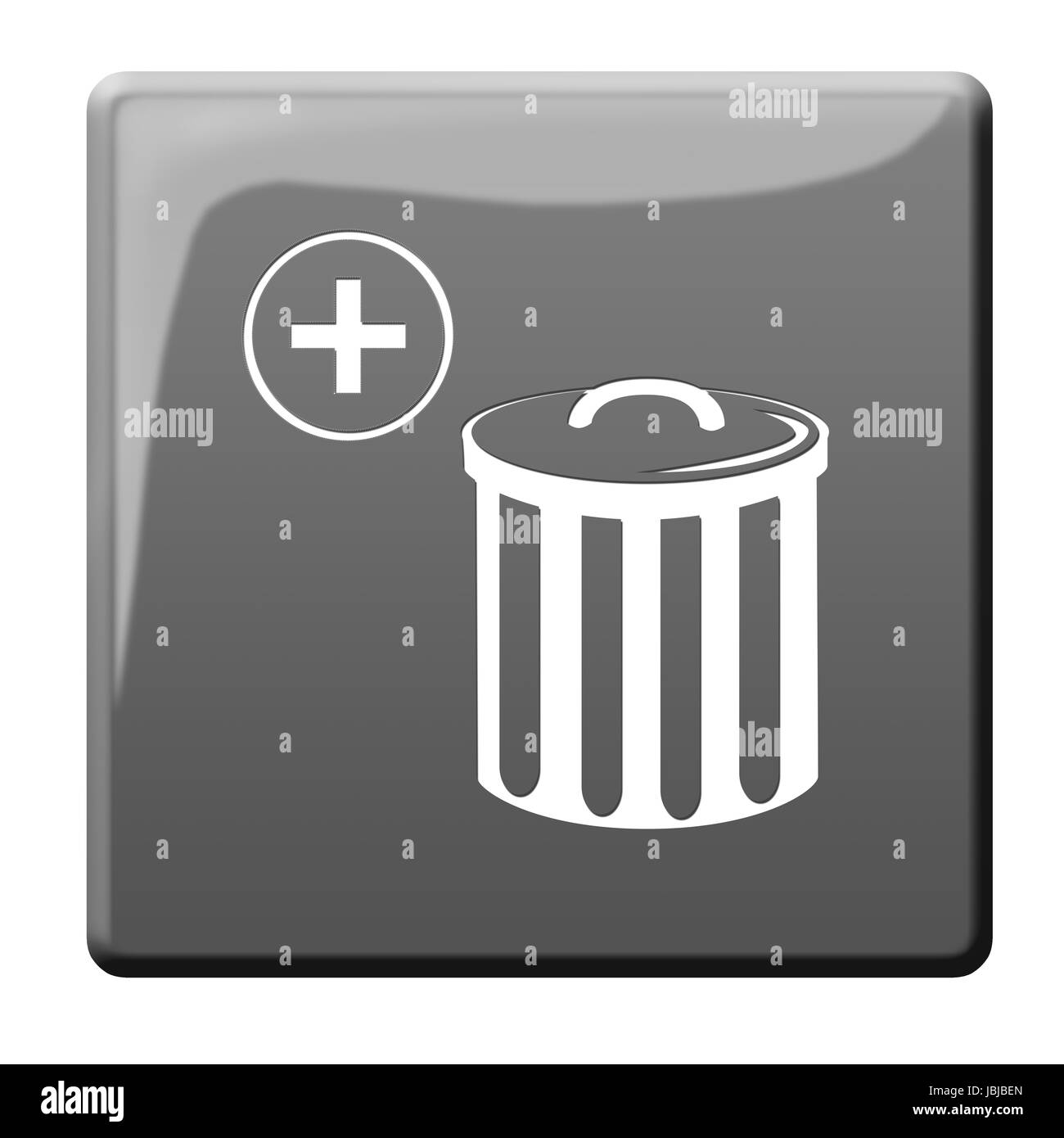 trash garbage can Stock Photo Alamy