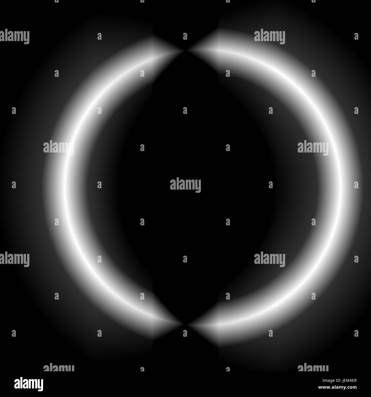 Digital art, abstract threedimensional objects with soft lighting Stock Photo Alamy