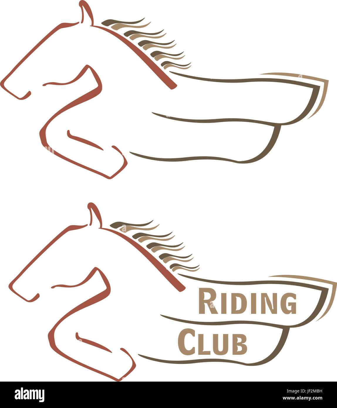 Arabian horse association Stock Vector Images Alamy