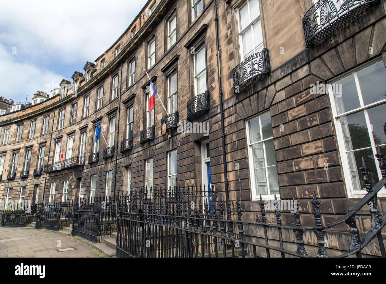 Randolph Crescent, Edinburgh Stock Photo Alamy