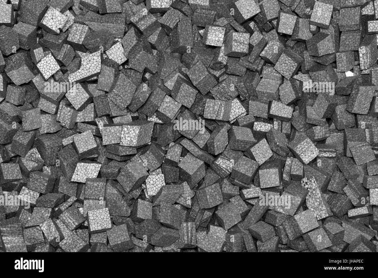 black styrofoam pellets Stock Photo Alamy