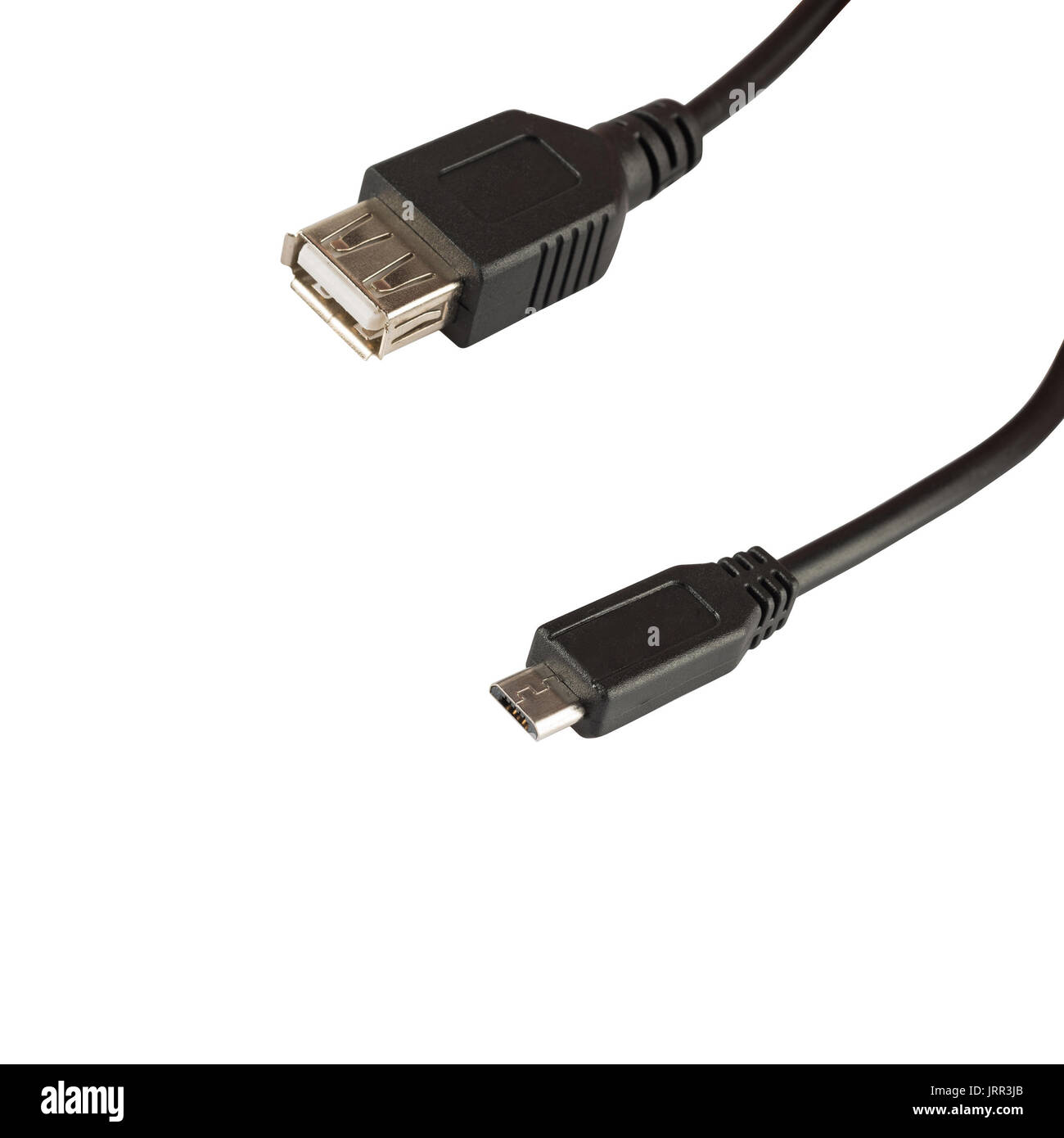 USB cable isolated Stock Photo Alamy