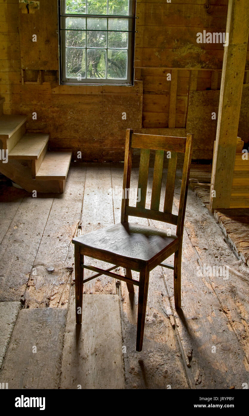 antique wooden chair Stock Photo Alamy
