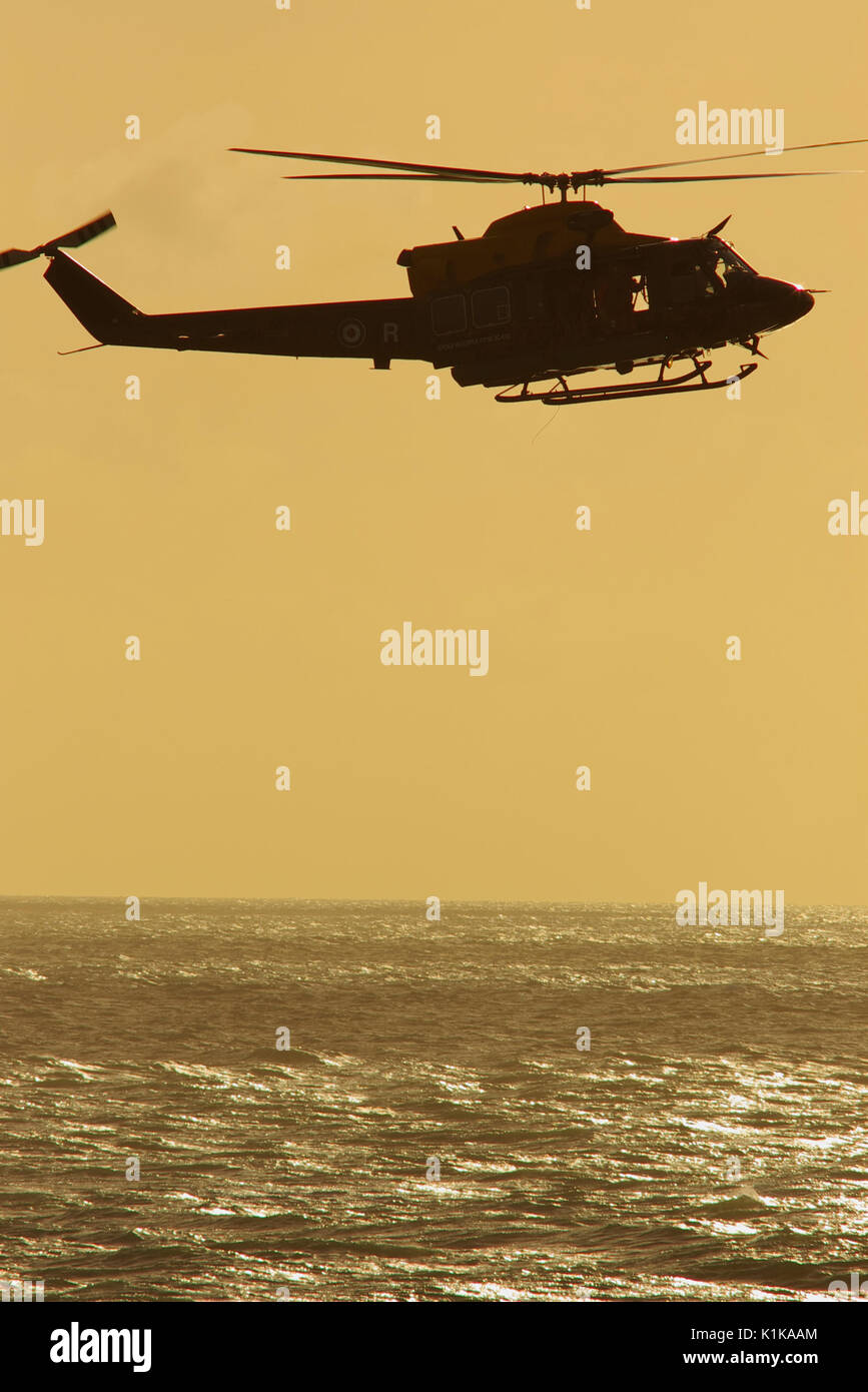 Winch Training, South Stack, Anglesey Stock Photo Alamy