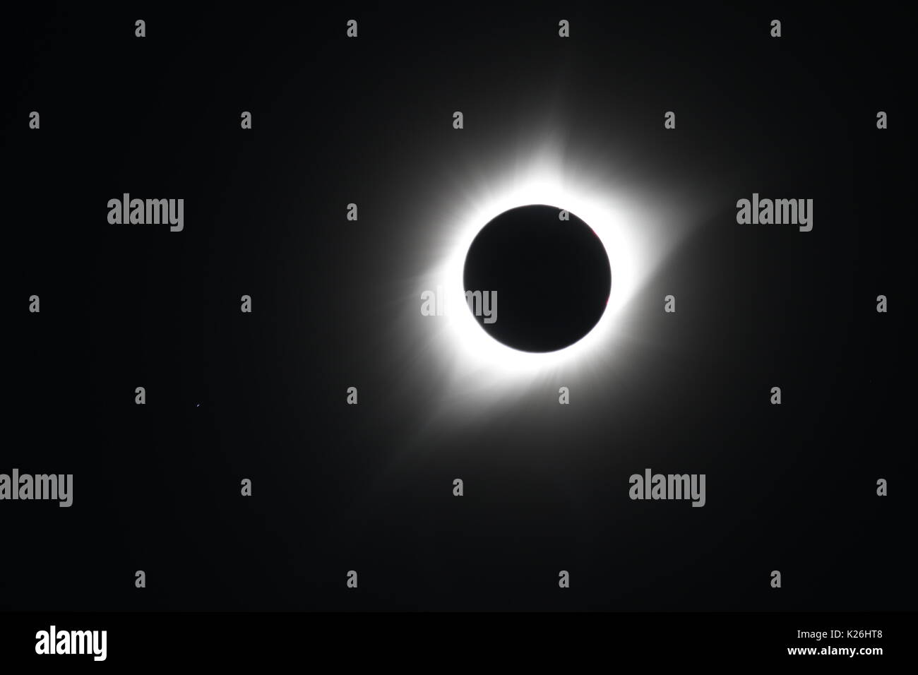 Solar Eclipse at Stapleton, Nebraska Stock Photo Alamy