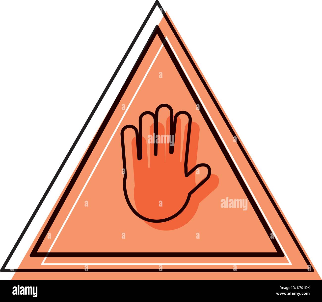 construction warning sign Stock Vector Image & Art Alamy