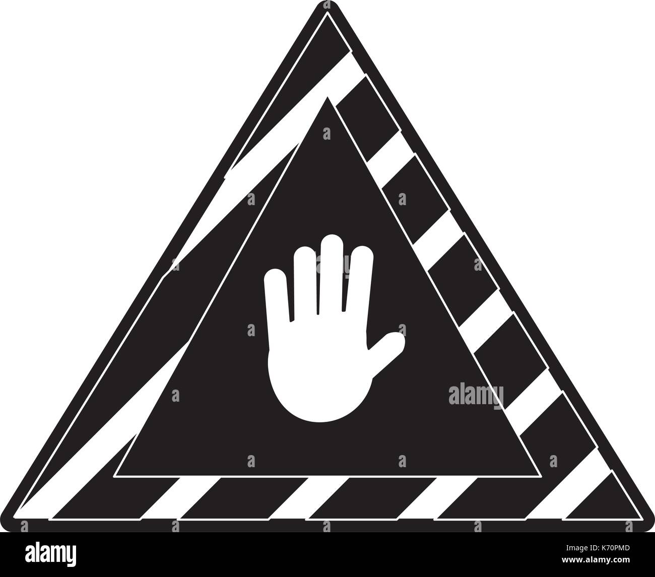 construction warning sign Stock Vector Image & Art Alamy