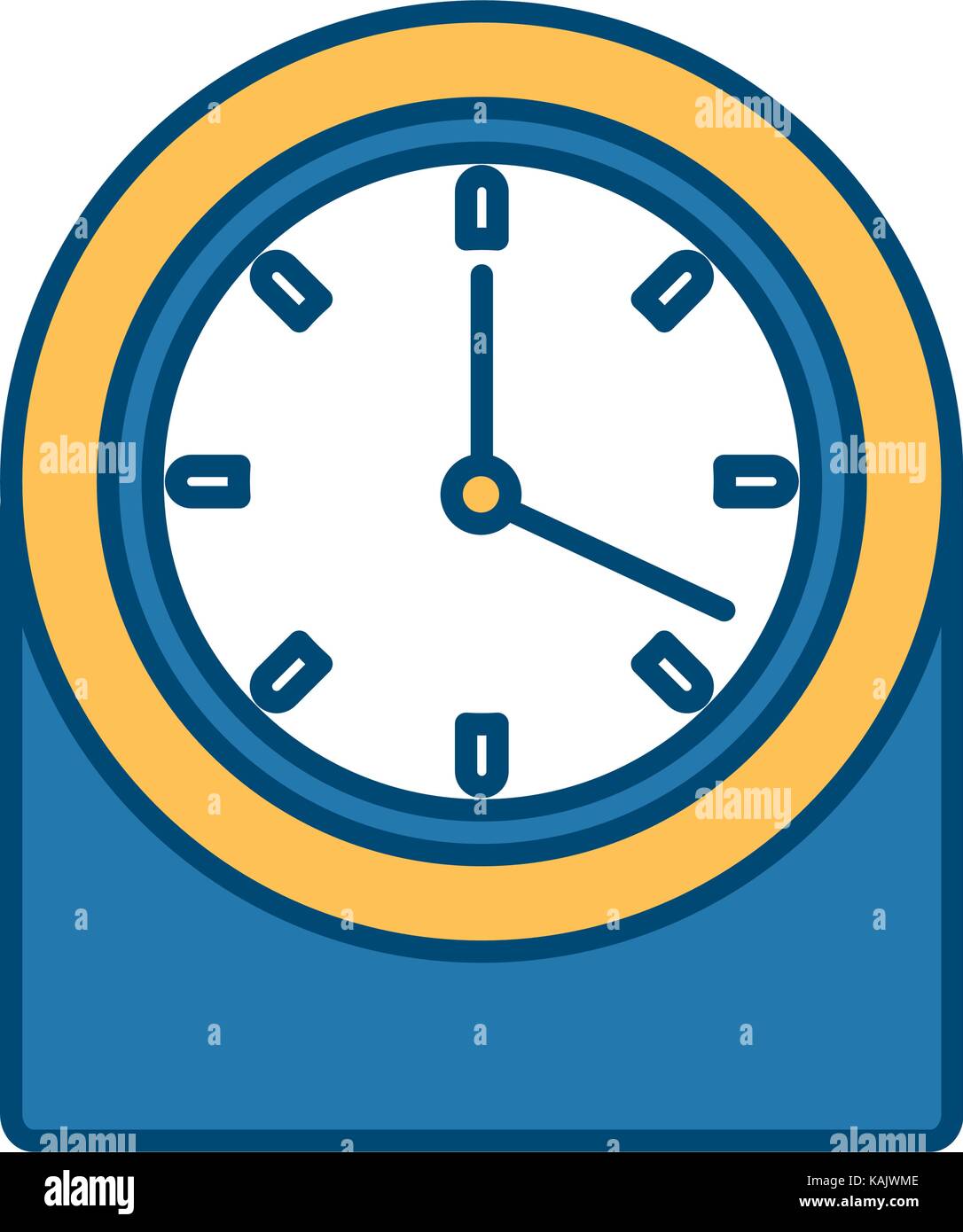 Wall clock symbol Stock Vector Image & Art Alamy