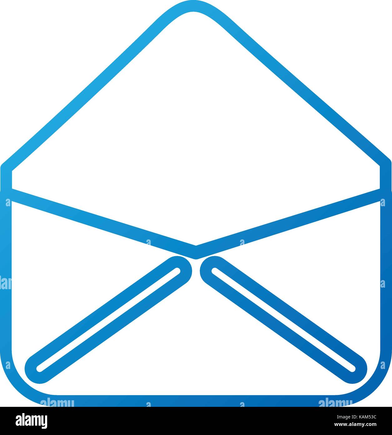 open envelope email virtual web app Stock Vector Image & Art Alamy