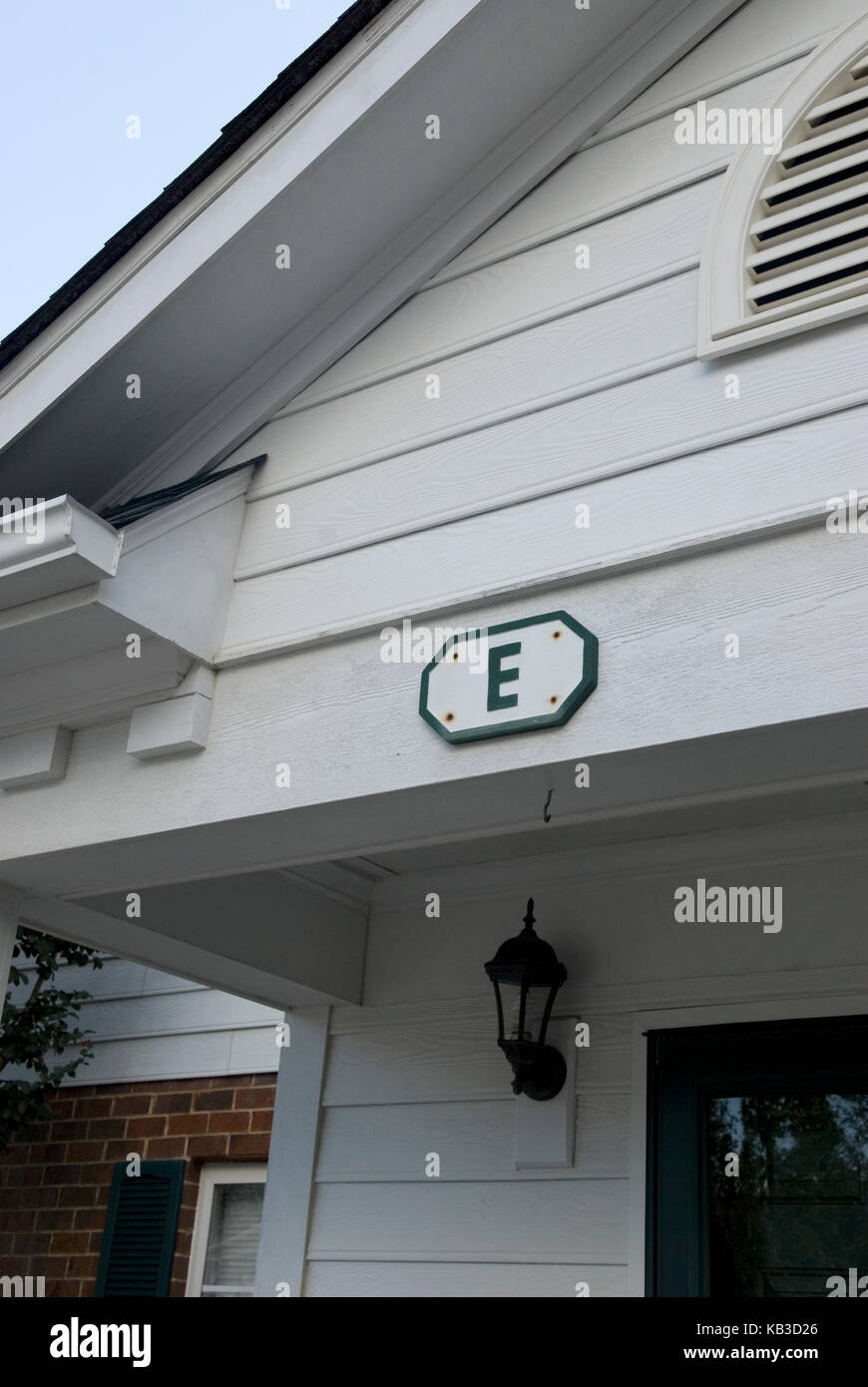 Apartment complex unit E, USA Stock Photo Alamy