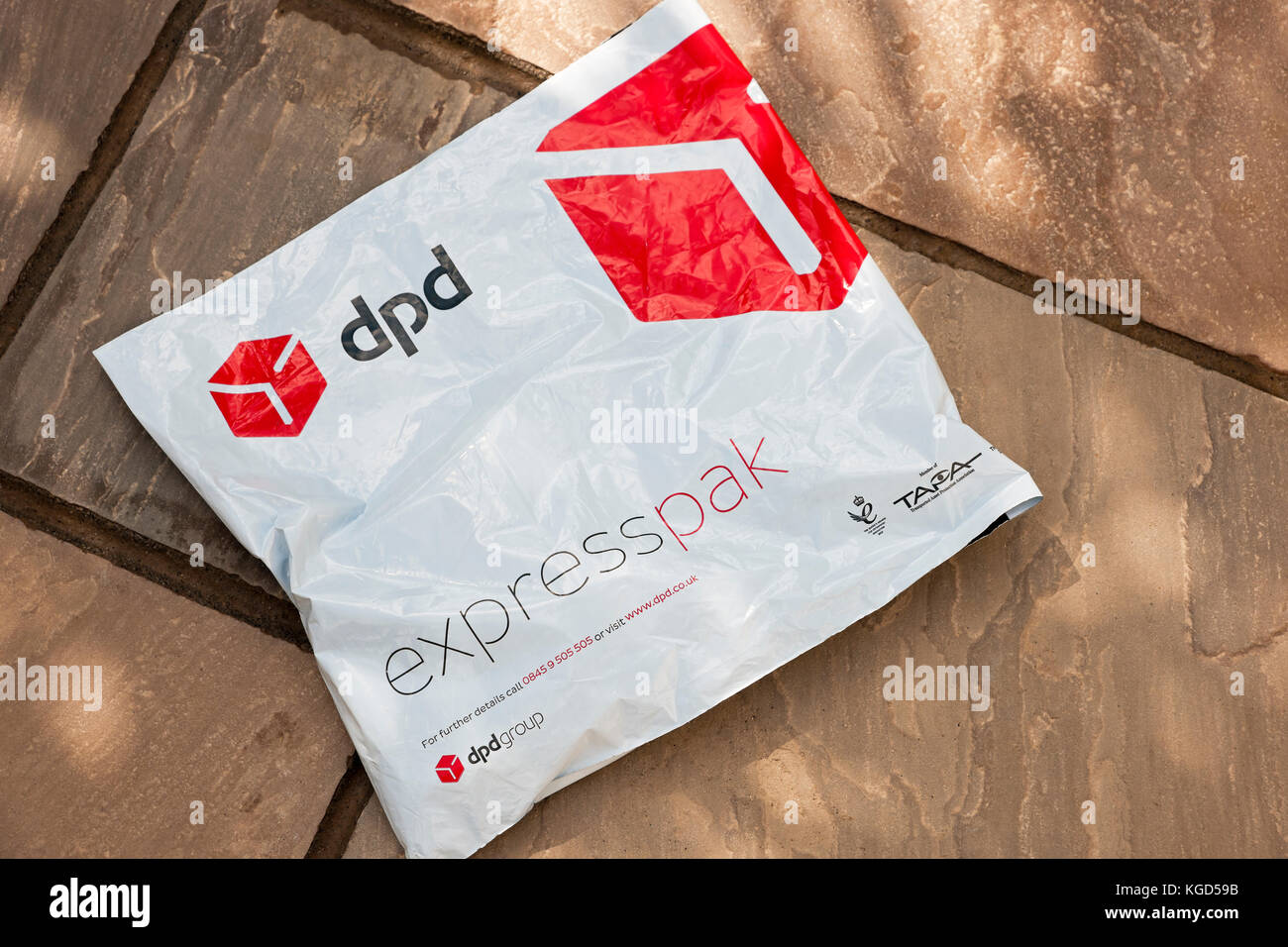 DPD expresspak package Stock Photo Alamy