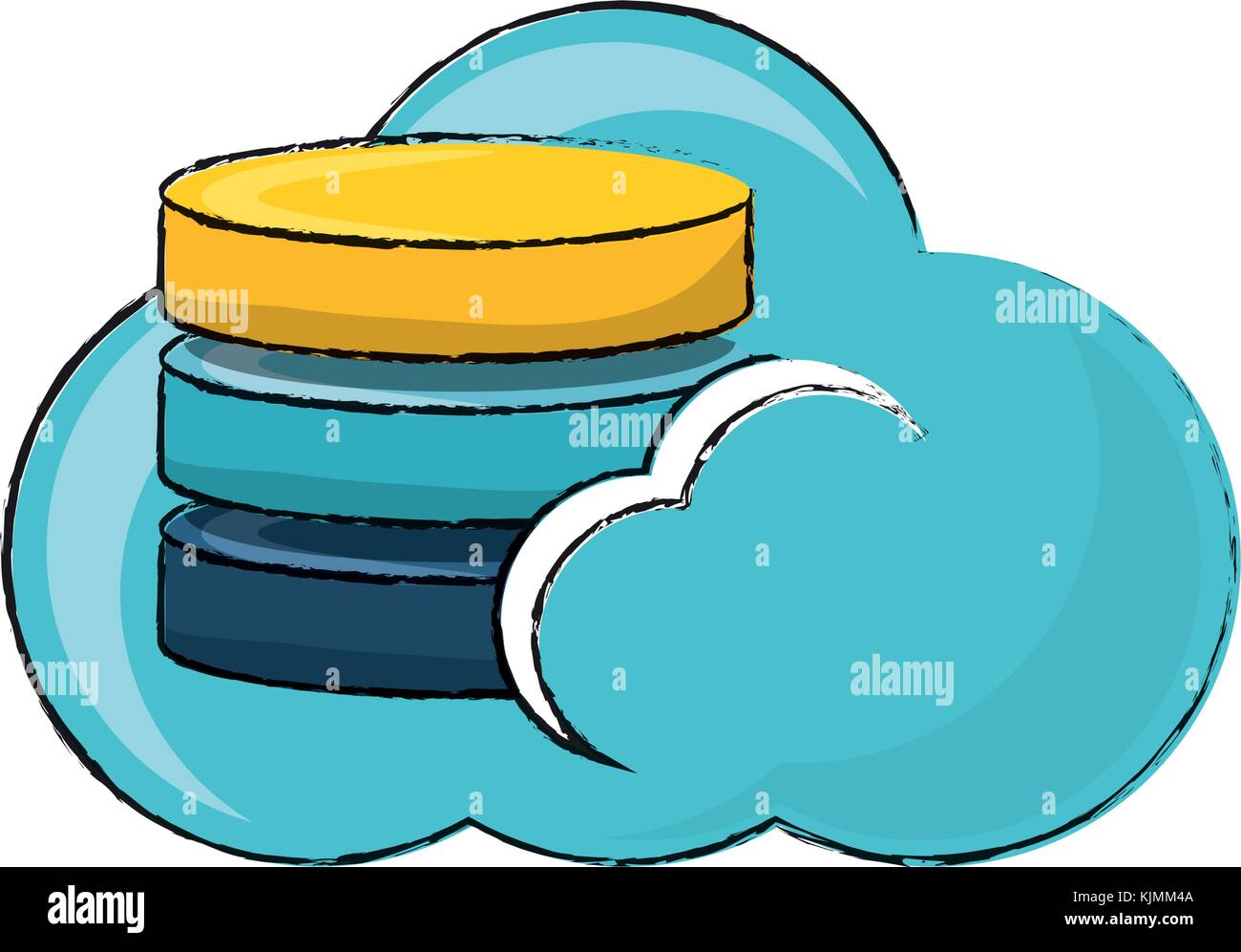 cloud storage design concept Stock Vector Image & Art Alamy