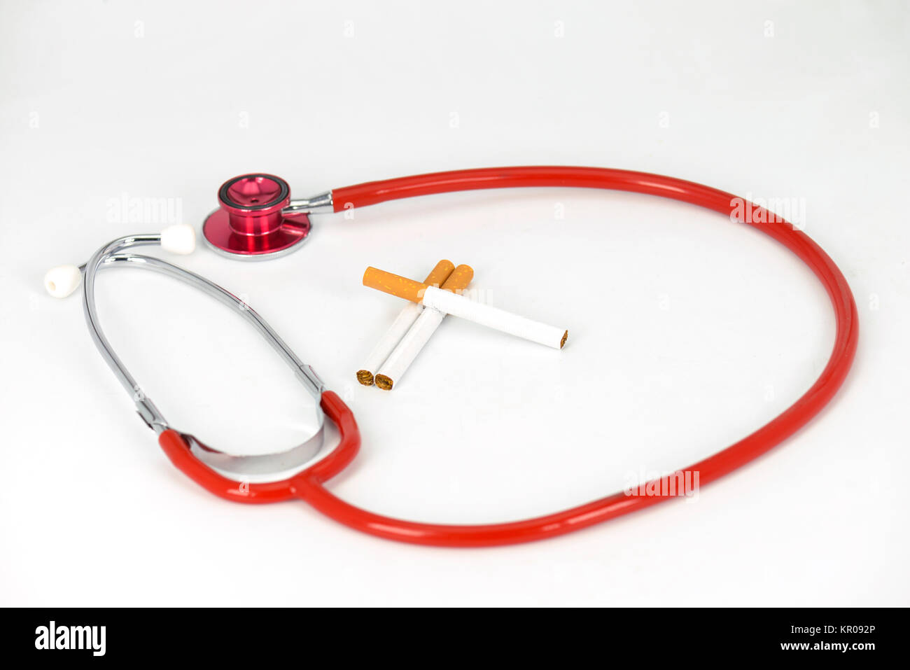 Smoking is bad for your heart Stock Photo Alamy