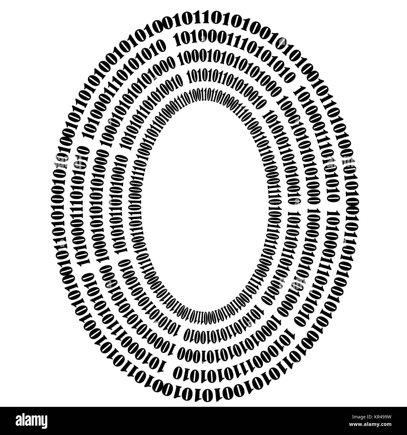 Binary numbers Black and White Stock Photos & Images Alamy