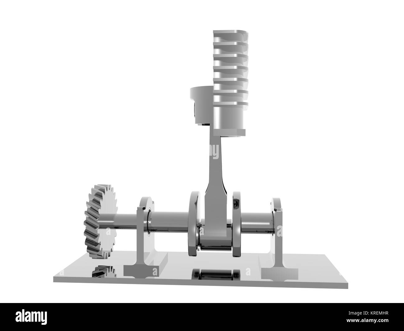 one-stroke engine released Stock Photo - Alamy
