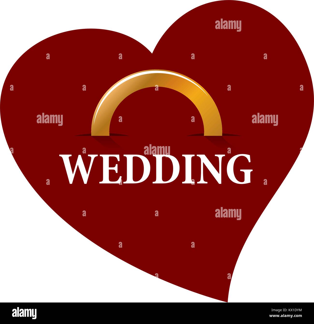 vector logo wedding Stock Vector Image & Art Alamy