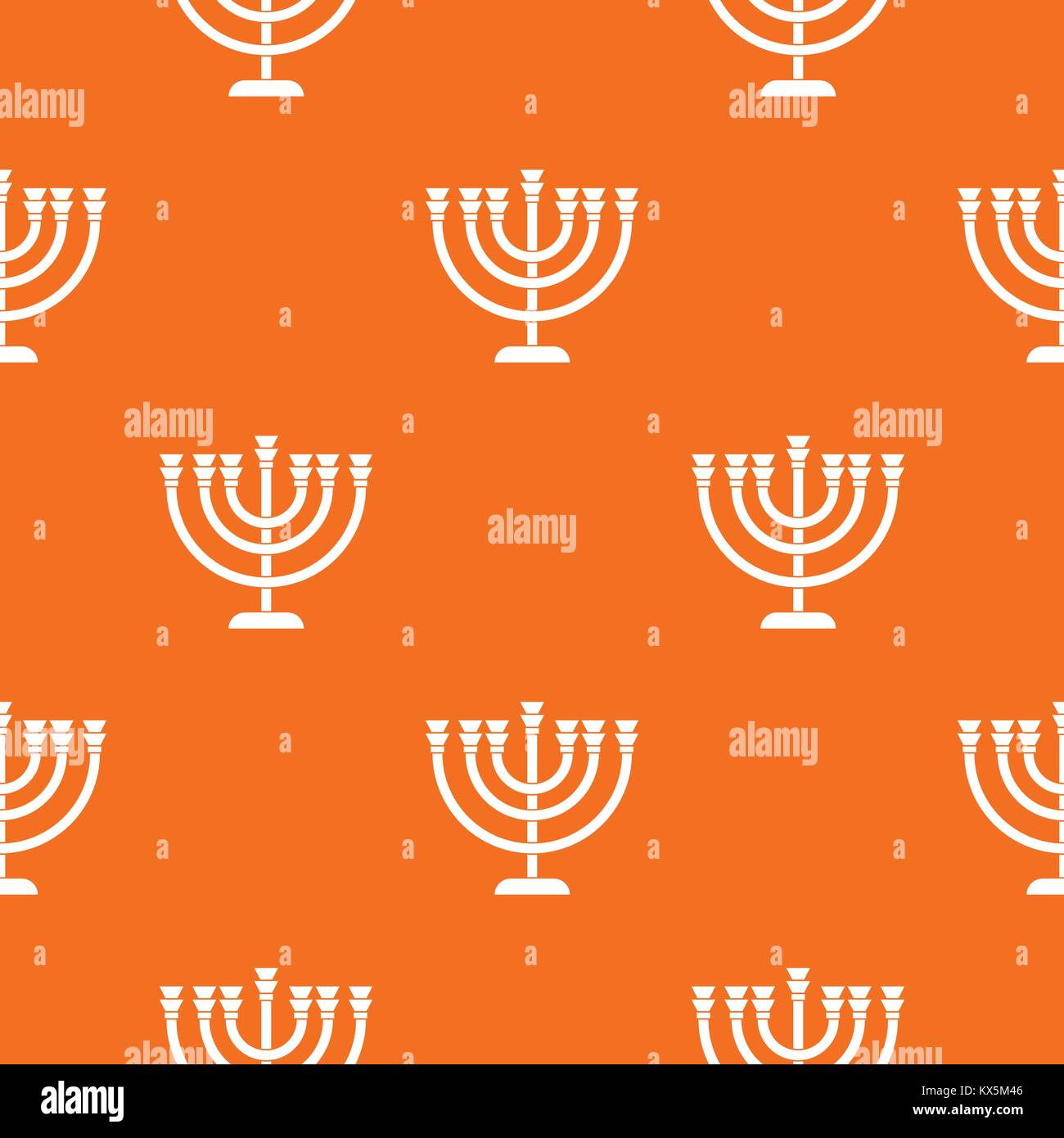 Menorah pattern seamless Stock Vector Image & Art Alamy