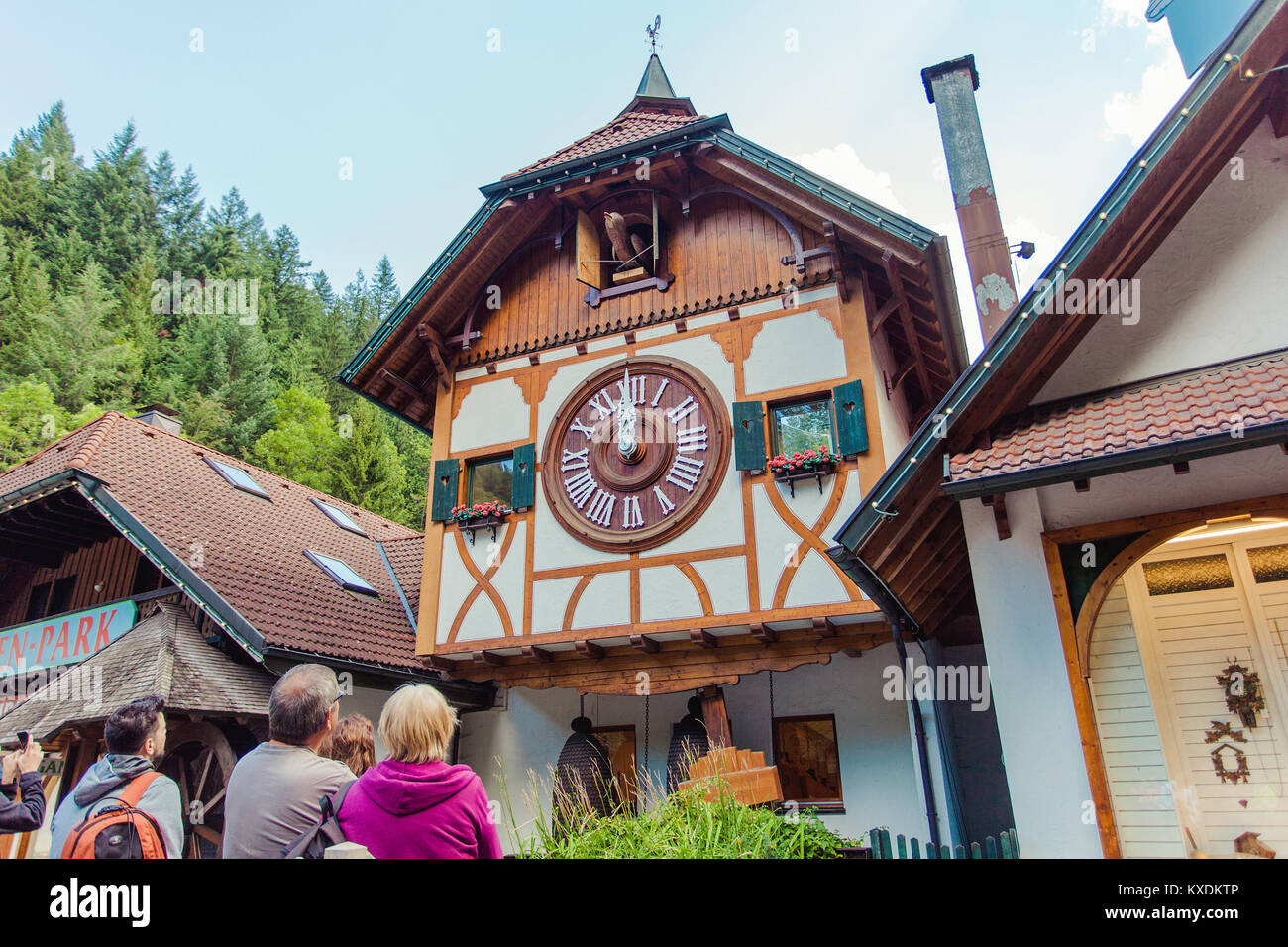 Triberg Clock Germany Stock Photos & Triberg Clock Germany Stock Images