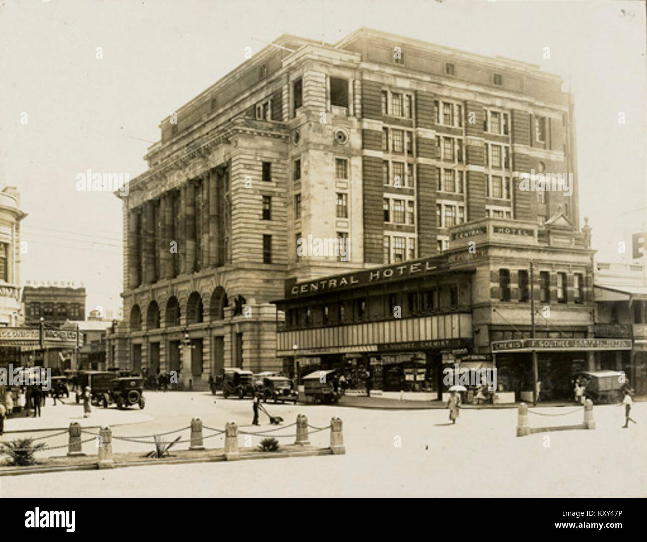 General Post Office, Perth c1929 Stock Photo Alamy