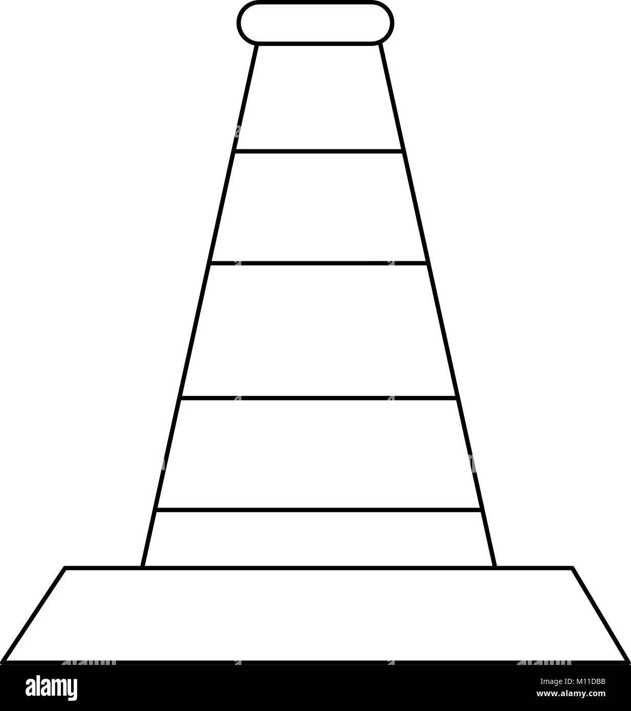 Traffic cone symbol Stock Vector Image & Art Alamy