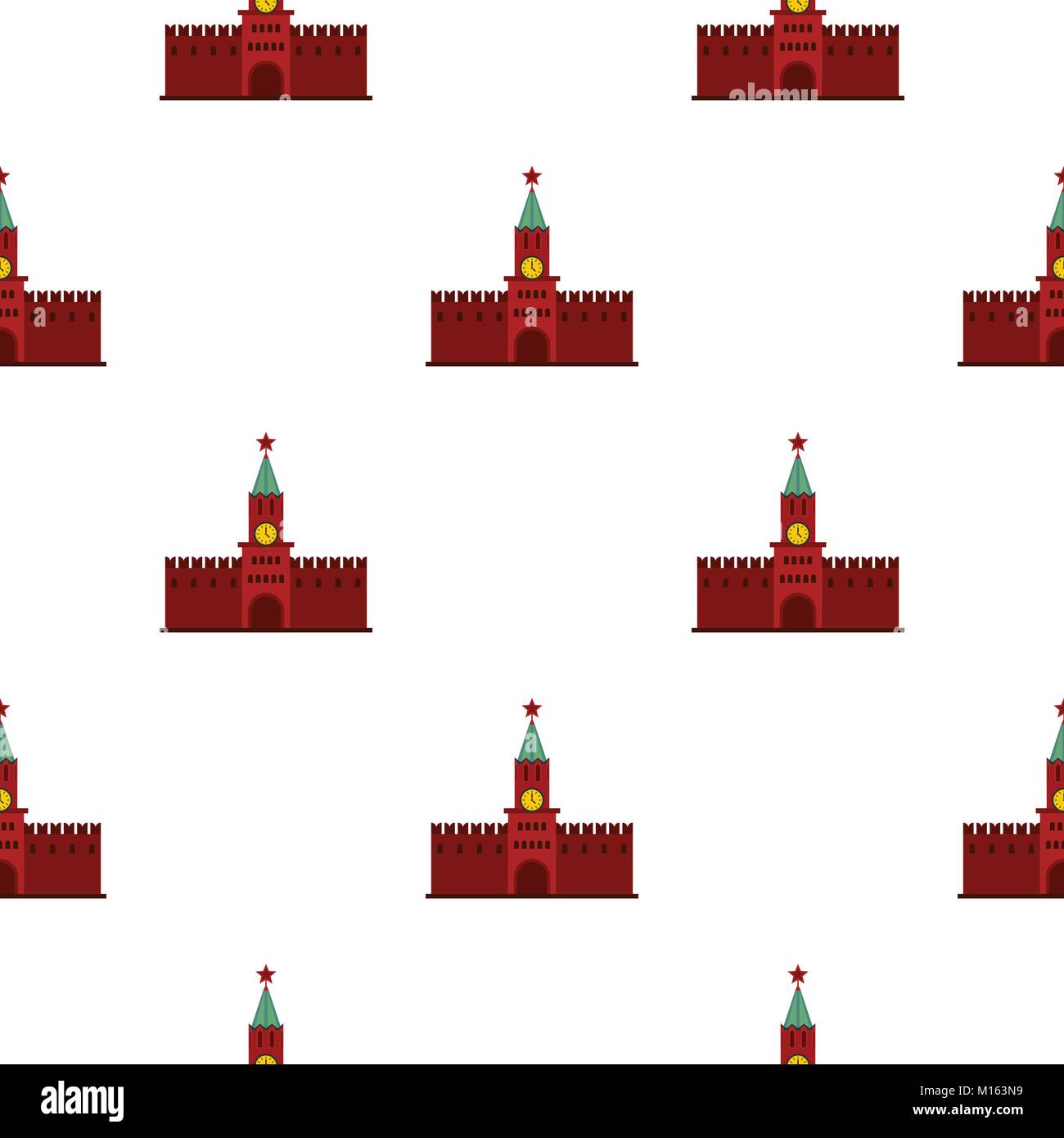 Kremlin pattern flat Stock Vector Image & Art - Alamy