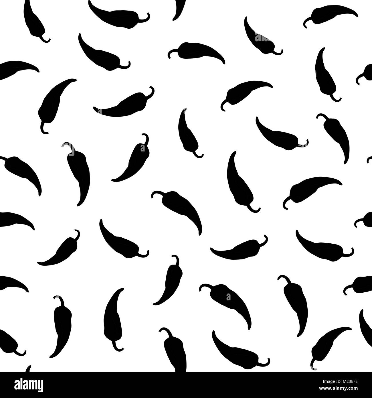 Cayenne chilli peppers Black and White Stock Photos & Images Alamy