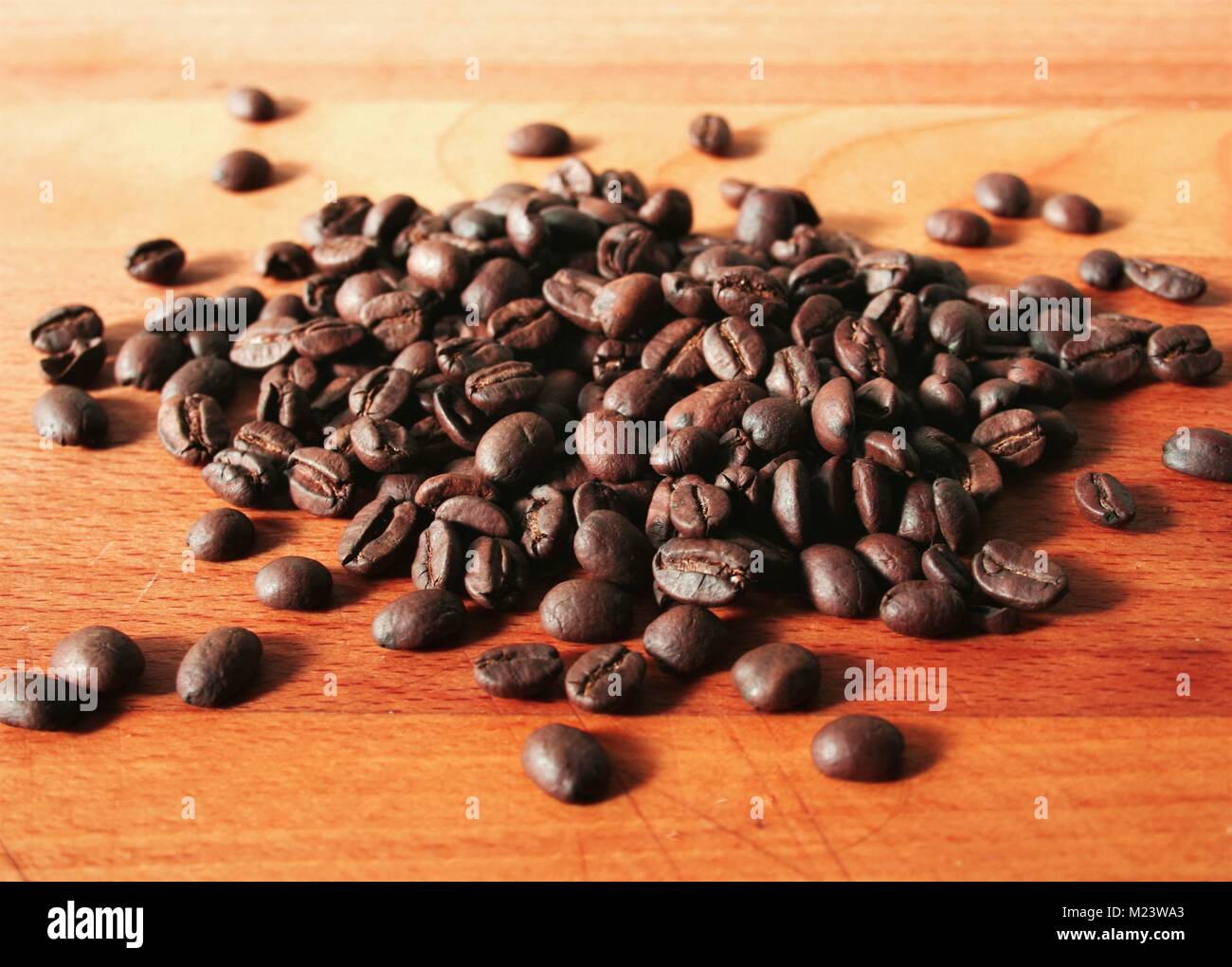 Coffee beans background Stock Photo Alamy