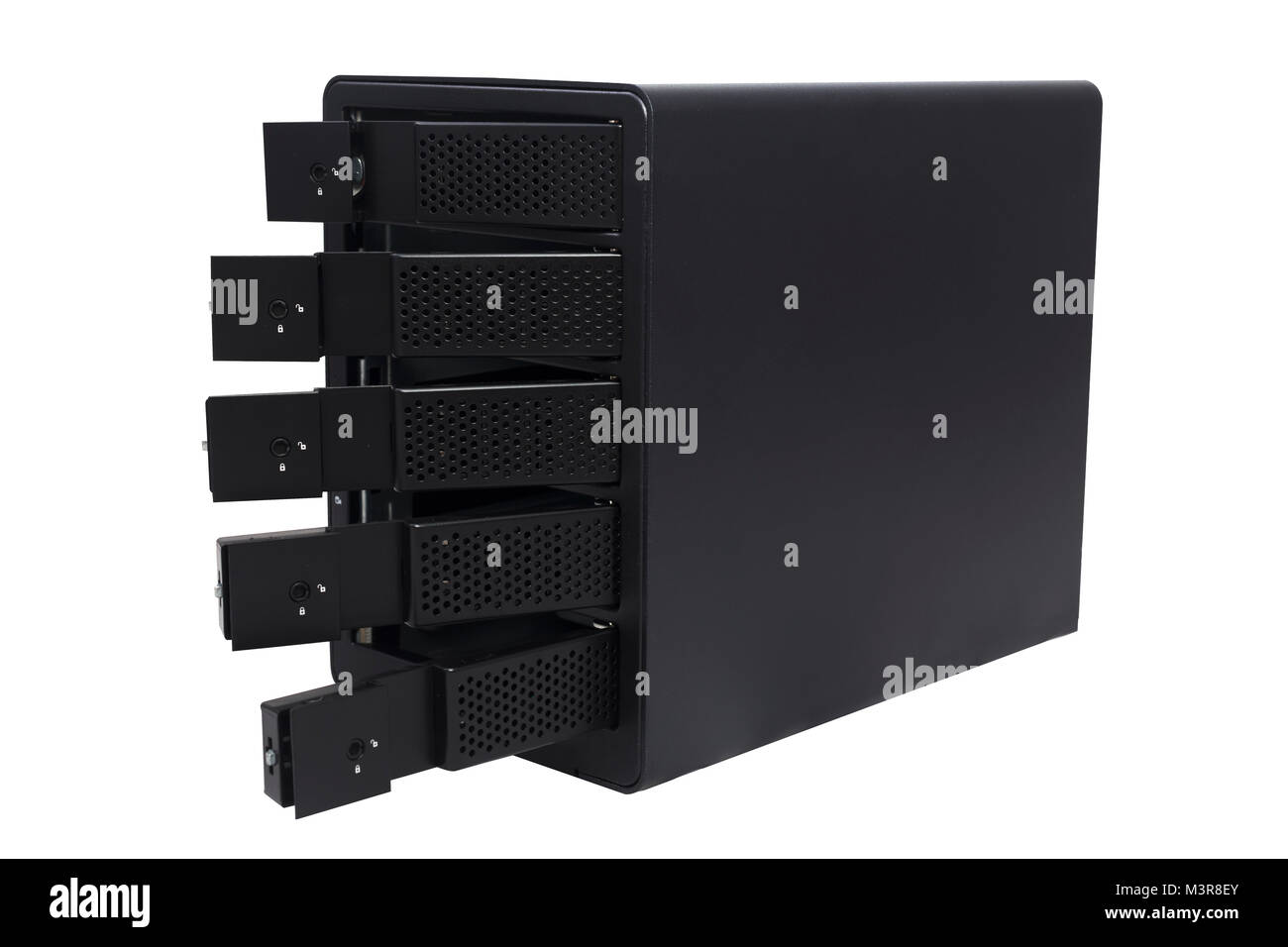 Multiple hard drive external enclosure, a storage raid array isolated