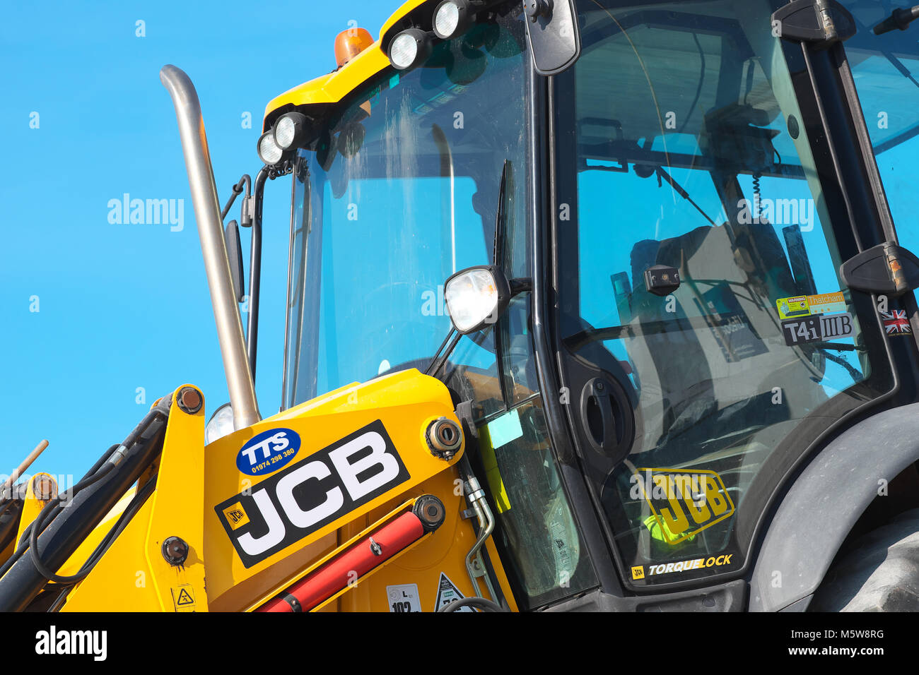 JCB digger Stock Photo Alamy